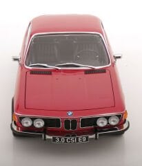 KK Scale 1/12 Scale Diecast KKDC120192 - BMW 3.0 CSI E9 Aluminium Rims 1971 - Kırmızı Metalik