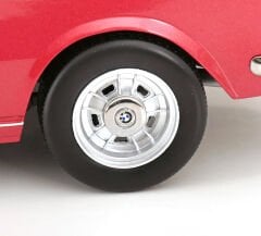KK Scale 1/12 Scale Diecast KKDC120192 - BMW 3.0 CSI E9 Aluminium Rims 1971 - Kırmızı Metalik