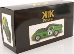 KK Scale 1/12 Scale Diecast KKDC120126-47 - Ferrari 250 GTO No.47, 1000km Nürburgring 1963 - Yeşil / Sarı
