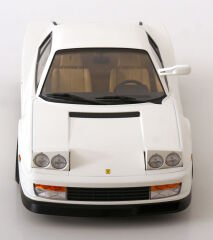 KK Scale 1/12 Scale Diecast KKDC120203 - Ferrari Testarossa Monospeccio US-Version 1984 - Beyaz