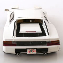 KK Scale 1/12 Scale Diecast KKDC120203 - Ferrari Testarossa Monospeccio US-Version 1984 - Beyaz