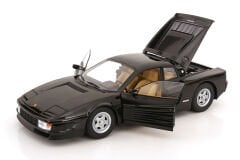 KK Scale 1/12 Scale Diecast KKDC120202 - Ferrari Testarossa 1986 - Siyah