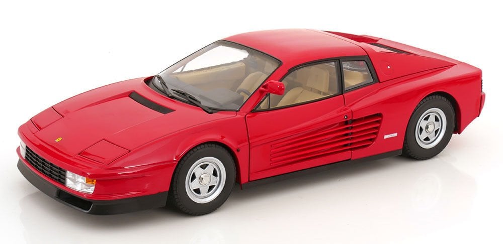 KK Scale 1/12 Scale Diecast KKDC120204 - Ferrari Testarossa Monospecchio 1984 - Kırmızı