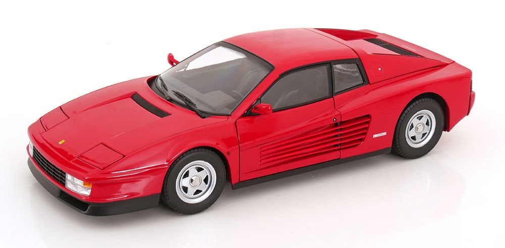 KK Scale 1/12 Scale Diecast KKDC120201 - Ferrari Testarossa 1986 - Kırmızı