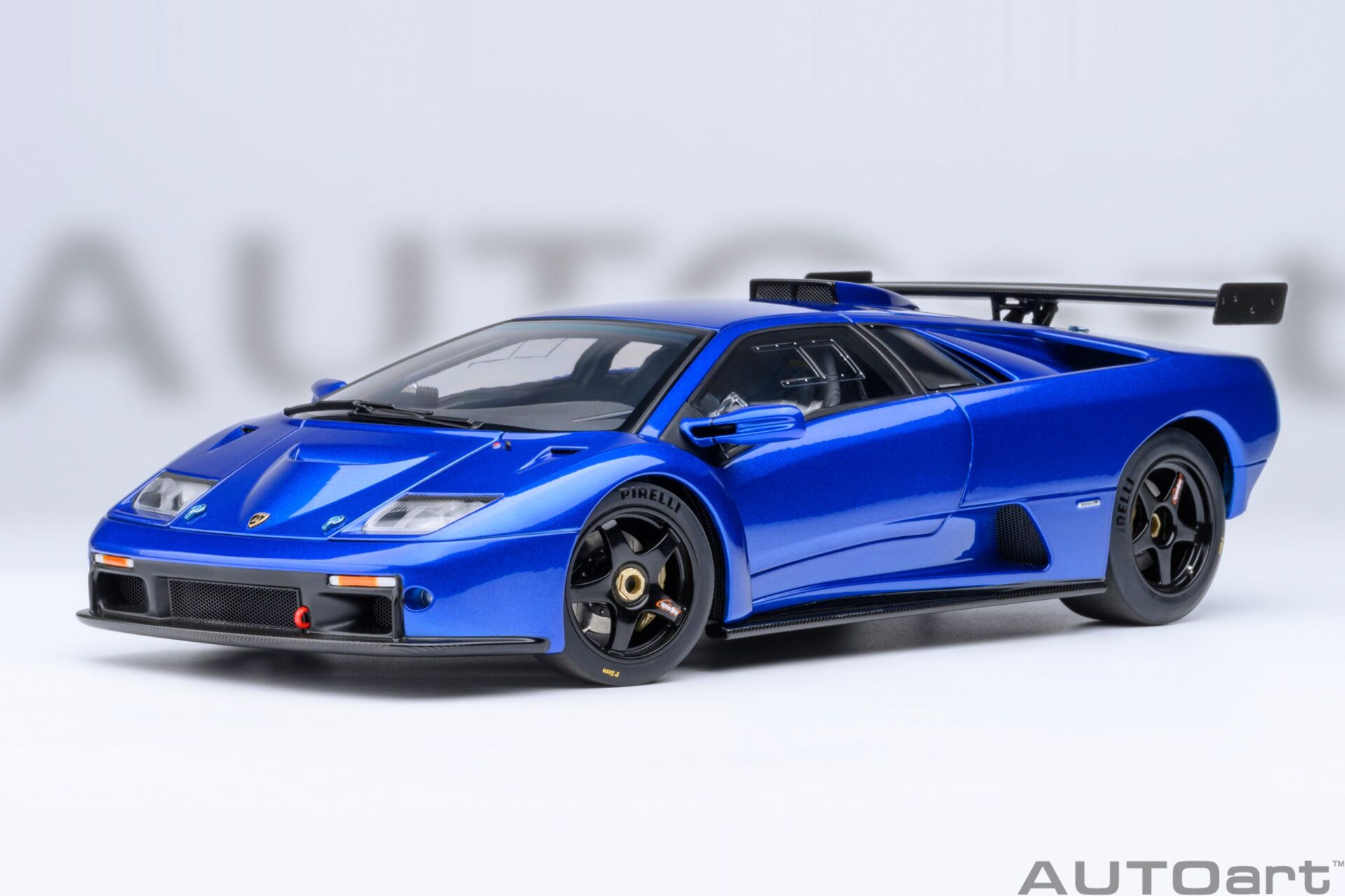 Autoart 1/18 Lamborghini Diablo GT-R – Monterey Blue - 79135